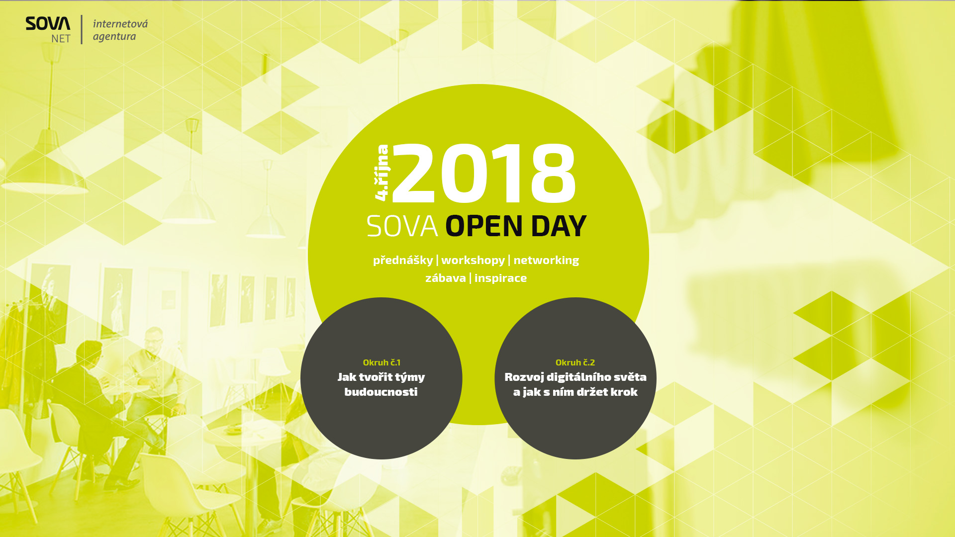 SOVA OPEN DAY | Prednasky, workshopy, zabava